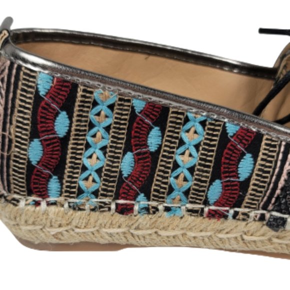 BELUCCI IBIZA SLIP ON ESPADRILLE / SIZE 38 - Picture 10 of 13